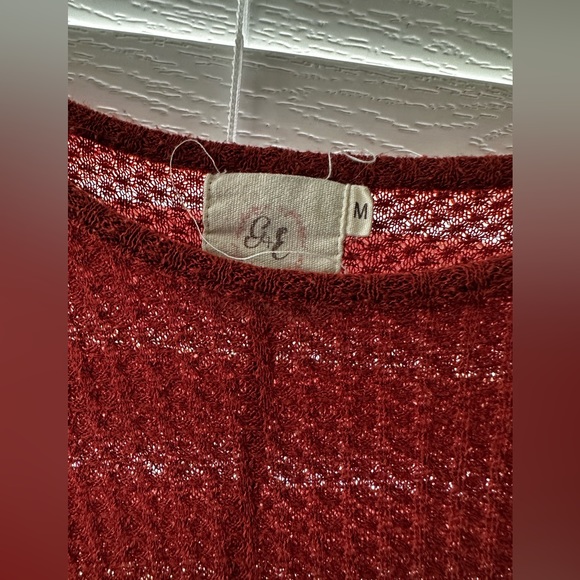 Rust orange and Snack Skin design sweater- size medium - Picture 2 of 2